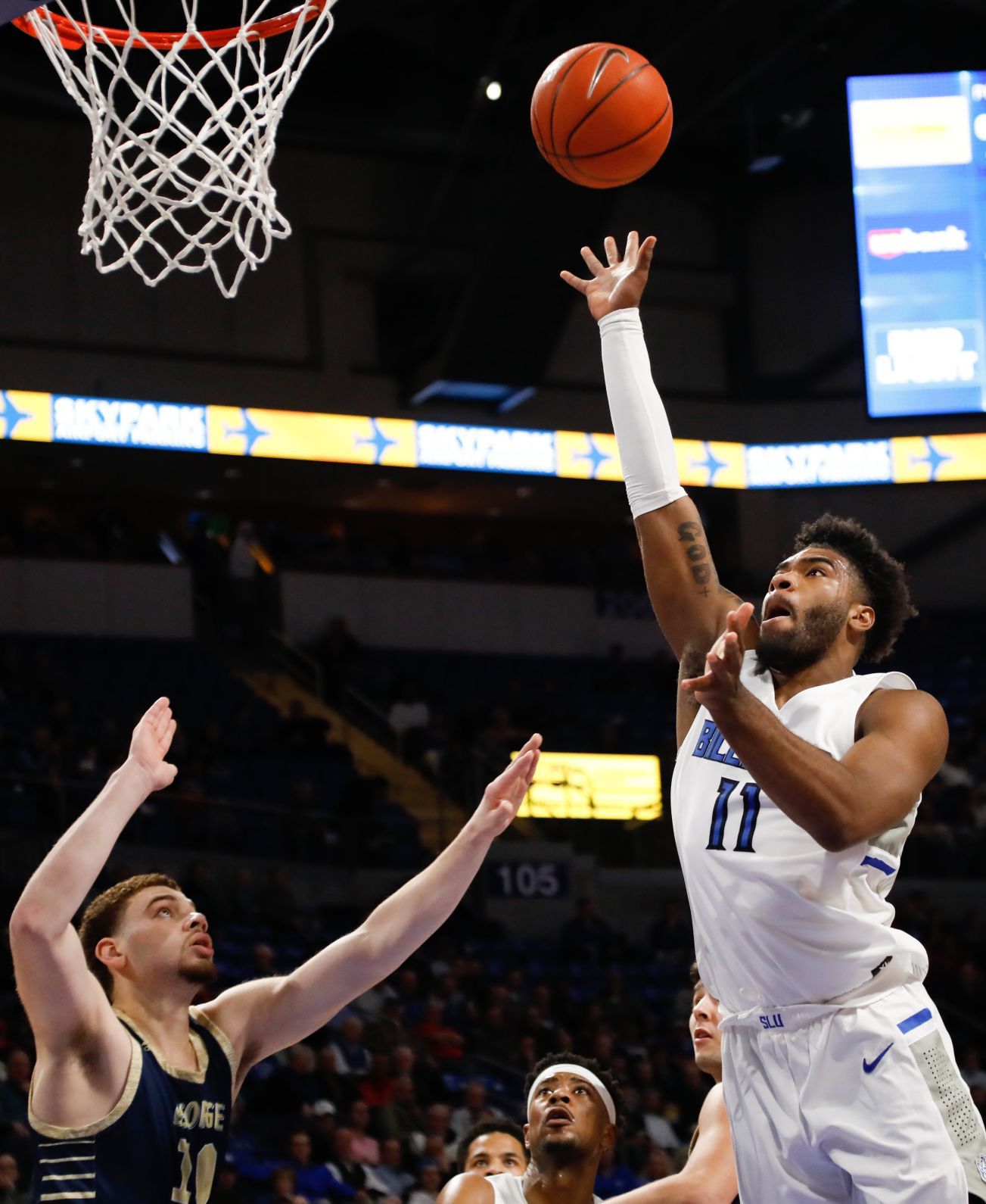 Billikens take on George Washington Colonials